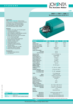 standard 2.25 dms1.1 / dm1.1 / dml1.1