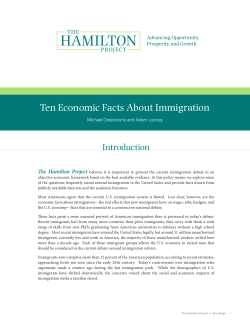 Ten Economic Facts About Immigration