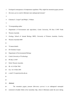Ecological consequences of temperature regulation: Why might the