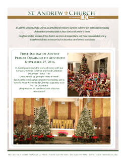 St. Andrew Church Old Pasadena