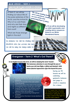 Evergreen &ndash; Term 2 `What`s Out There?`