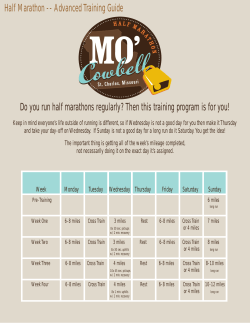 Do you run half marathons regularly? Then this training program is