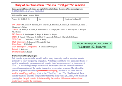 Study of pair transfer in 134Sn via 132Sn(t,p) 134Sn reac on
