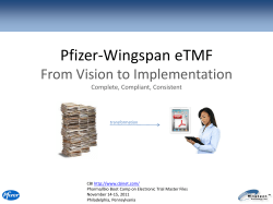 eTMF Evolution of our Cloud Based Trial Master File