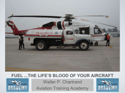 Fuel ...The Life`s blood of your aircraft - HAI Heli-Expo