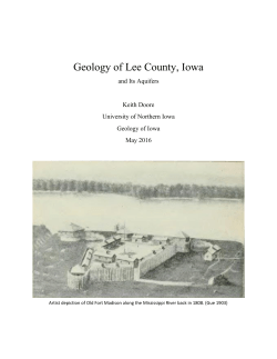 Geology of Lee County, Iowa