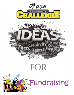 2015 Fundraising Menu