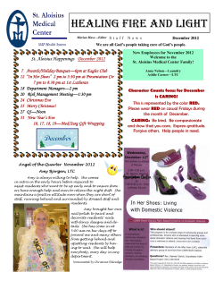 Healing Fire and Light - December 2012