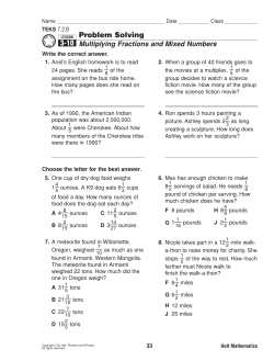 Problem Solving 3-10