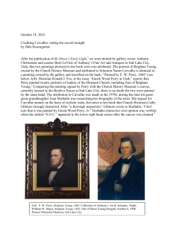 Crediting Carvalho. - Princeton University