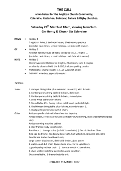 the list here - ballaratanglican.org.au