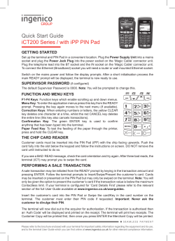 Ingenico Group - Global leader in seamless payment