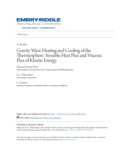 Gravity Wave Heating and Cooling of the Thermosphere