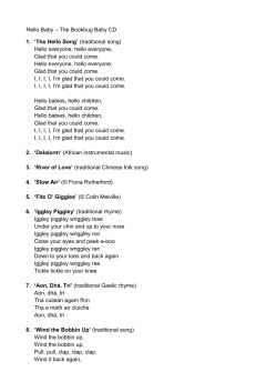 Hello Baby The Bookbug Baby CD