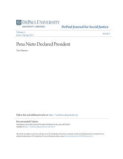 Pena Nieto Declared President