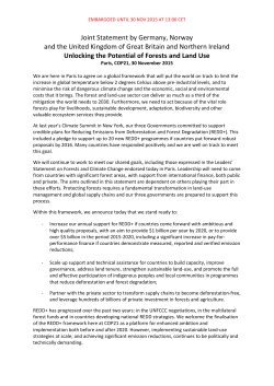 Joint Statement by Germany, Norway and the United Kingdom of