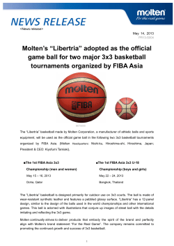 Molten`s &ldquo;Libertria&rdquo;