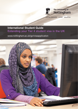 Extending your Tier 4 student visa in the UK