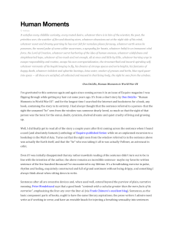 Human Moments - Remote Staff