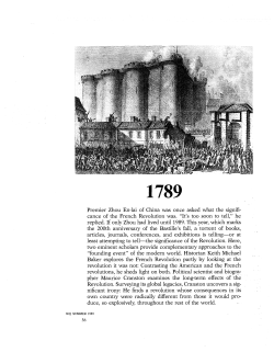 Premier Zhou En-lai cance of the French of China was once asked