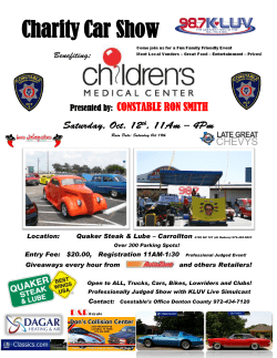 CharityCar Show - Hot Rod Happenings