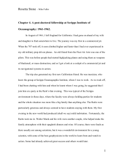 Magnetism, a Rosetta Stone for Earth History. Chapter 4: A post