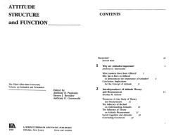 ATTITUDE STRUCTURE - University of Washington