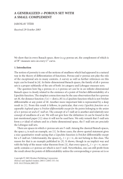 A generalized sigma-porous set with a small complement