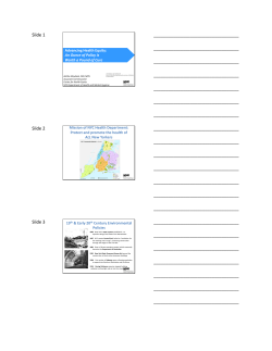 An Ounce of Policy is Worth a Pound of Cure