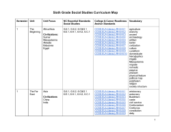 6th SS Curriculum Map.docx - Montgomery County Schools