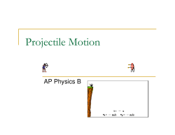 Projectile Motion