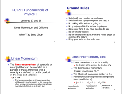 Chapter 9 - NUS Physics Department
