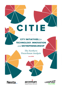 CITIE - City Initiatives for Technology, Innovation and