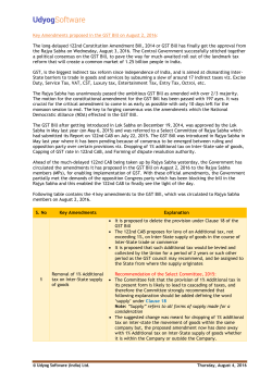 4 Key Amendments and 14 FAQs - Rajya Sabha