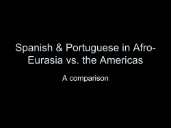 Spain and Portugal in AfroEurAsia
