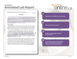 Discussion - WriteOnline.ca