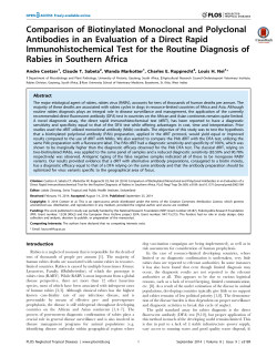 Comparison of Biotinylated Monoclonal and Polyclonal Antibodies