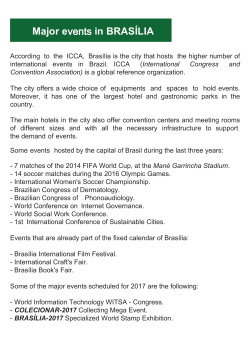 Major events in BRAS&Iacute;LIA - bras&iacute;lia-2017