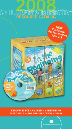 2008 - Willow Creek Association