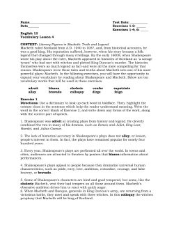 Exercises 1-4