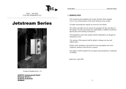 Column thermostat - Duratec Analysentechnik GmbH