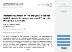 Interactive comment on