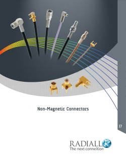 Non-Magnetic Connectors