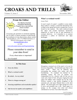 Issue - 2 November 2006 - Alberta Conservation Association