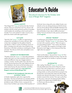 Educator`s Guide - National Wildlife Federation