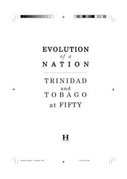 Evolution of a Nation - Trinidad and Tobago Parliament