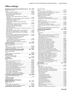 Office Listings