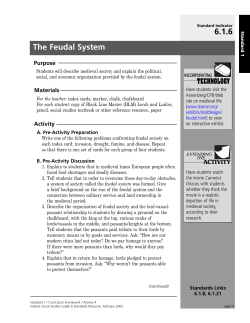 The Feudal System