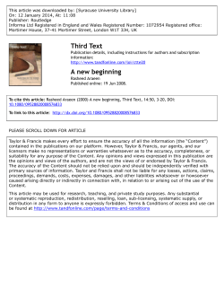 Araeen New PDF - The Archive of the Everyday