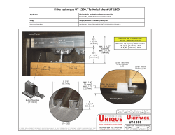 PDF Drawing - Unitrack Systems